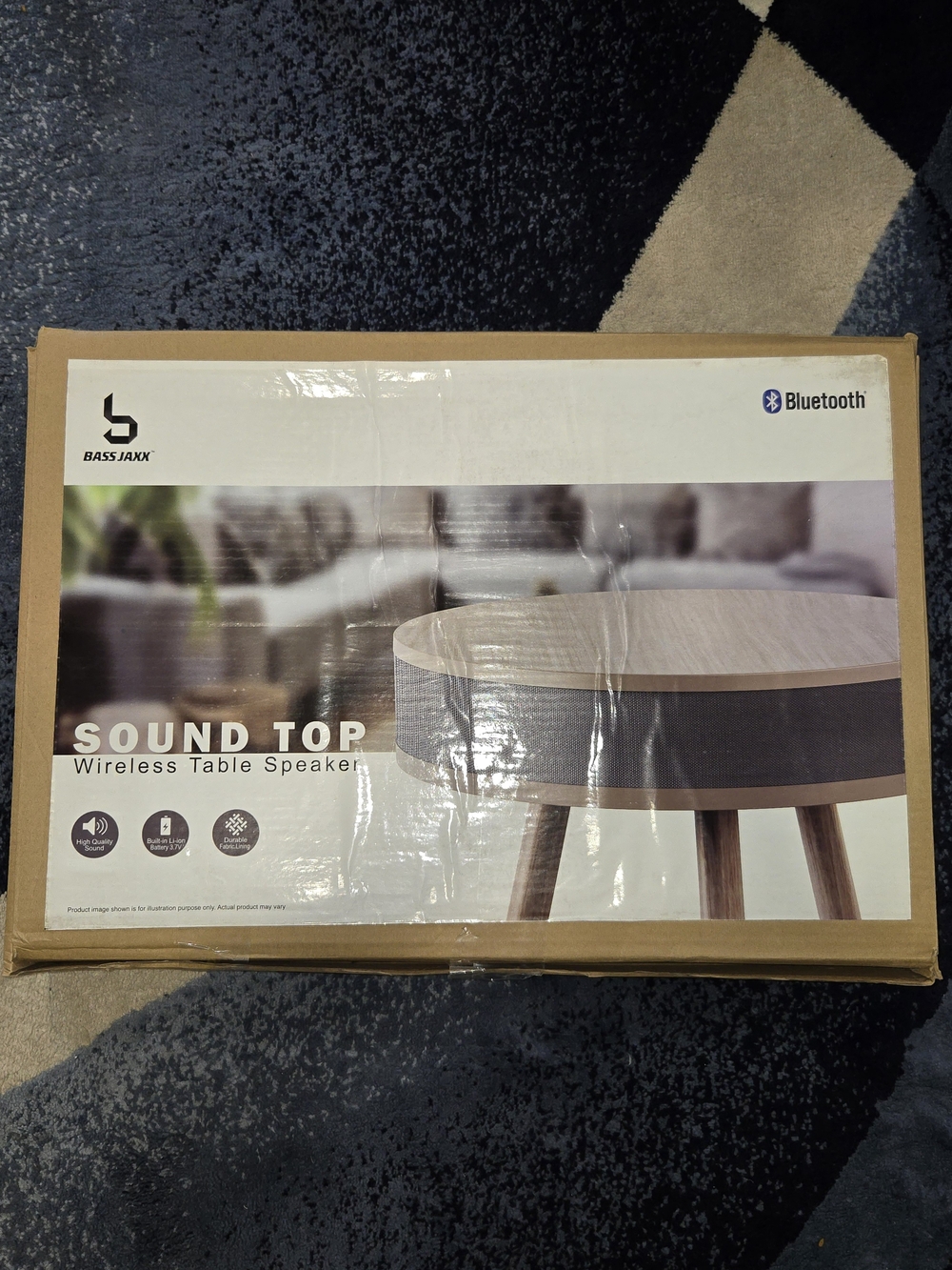 Sound Top Wireless Table Speaker - Brown